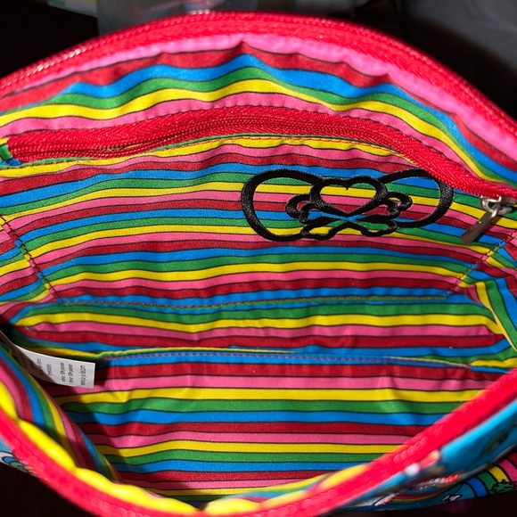 Tokidoki for hellosanrio by Ju x Ju x Be Bop Rainbow Cloud Zipped Baguette. RARE - Picture 3 of 9